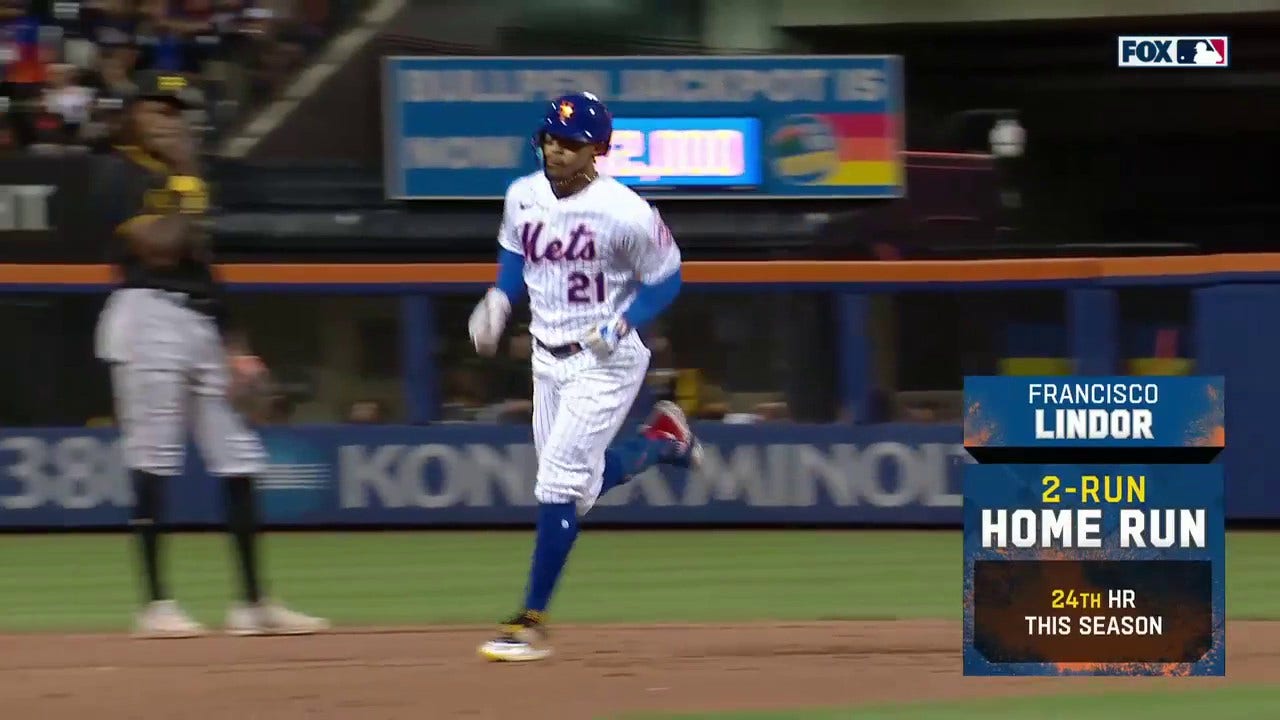 Francisco Lindor crushes two-run HR to help Mets increase lead