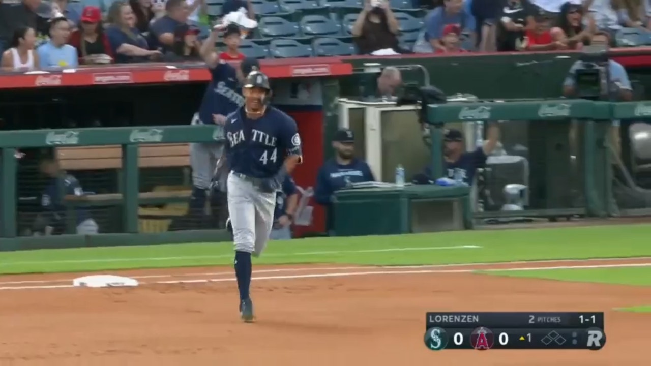 Julio Rodríguez launches 27th home run of the season to give Mariners an early lead