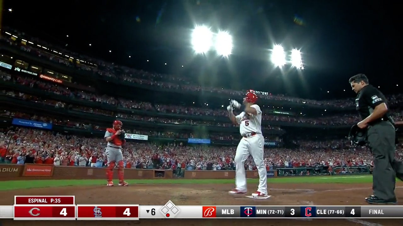 Cardinals' Albert Pujols hits career home run No. 698