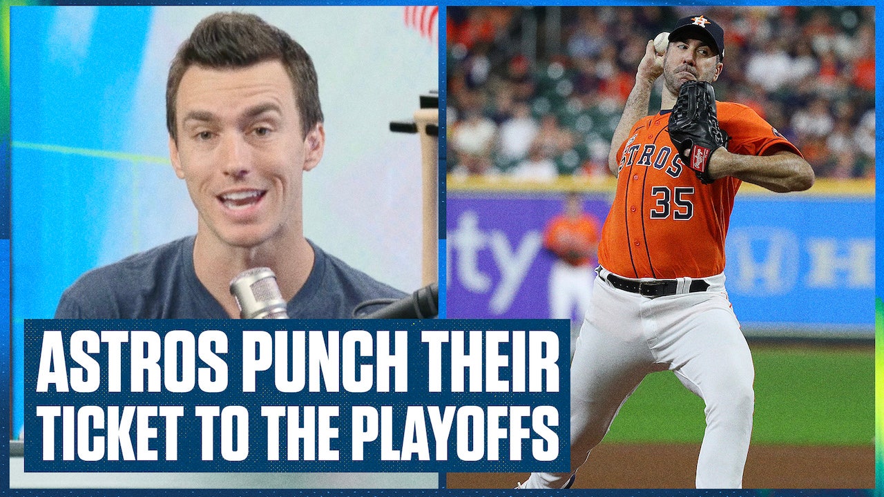 Houston Astros AL West Champions 2023 Clinched seventh straight