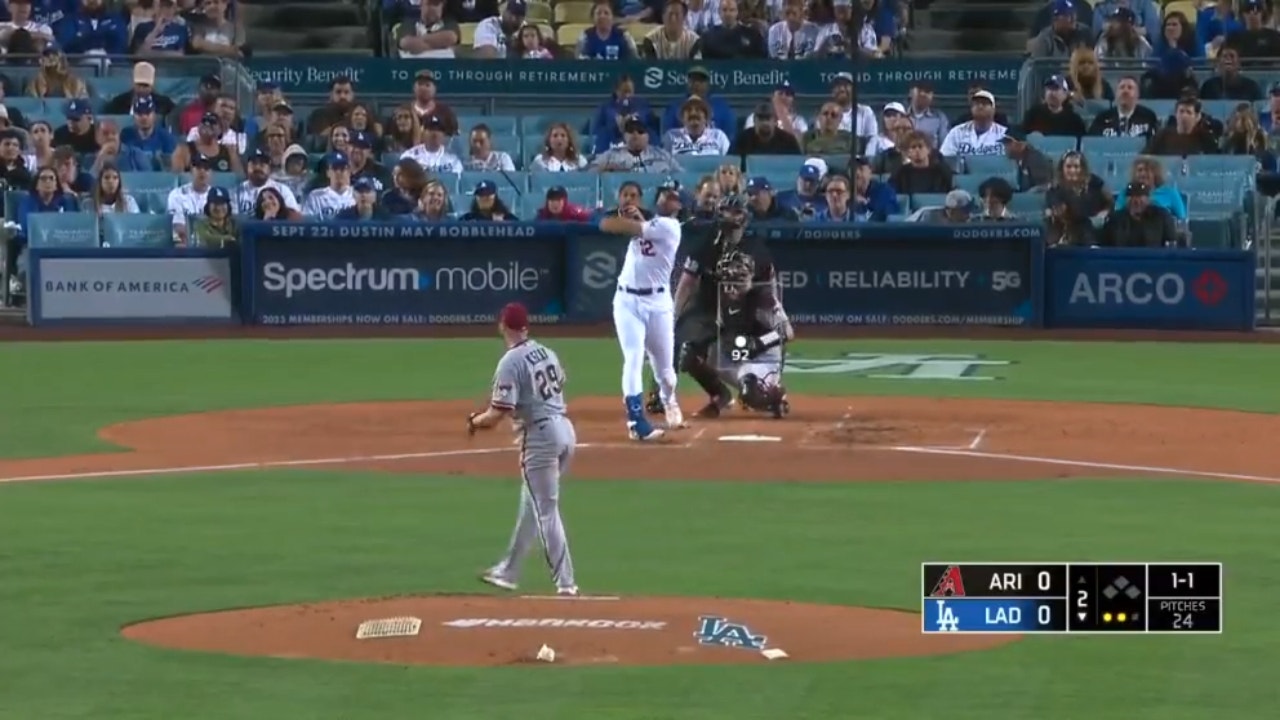 Dodgers' Joey Gallo CRUSHES a home run against the Diamondbacks #news 1 Dodgers’ Joey Gallo CRUSHES a home run against the Diamondbacks #news