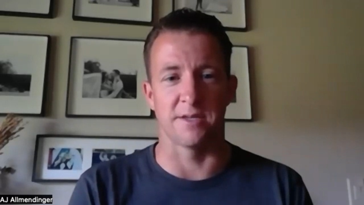AJ Allmendinger on how he manages racing against drivers who are in the playoffs