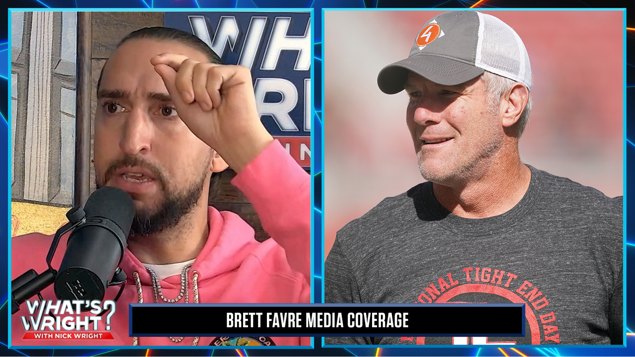 Nick holds a magnifying glass to the Brett Favre Scandal | What’s Wright? #news