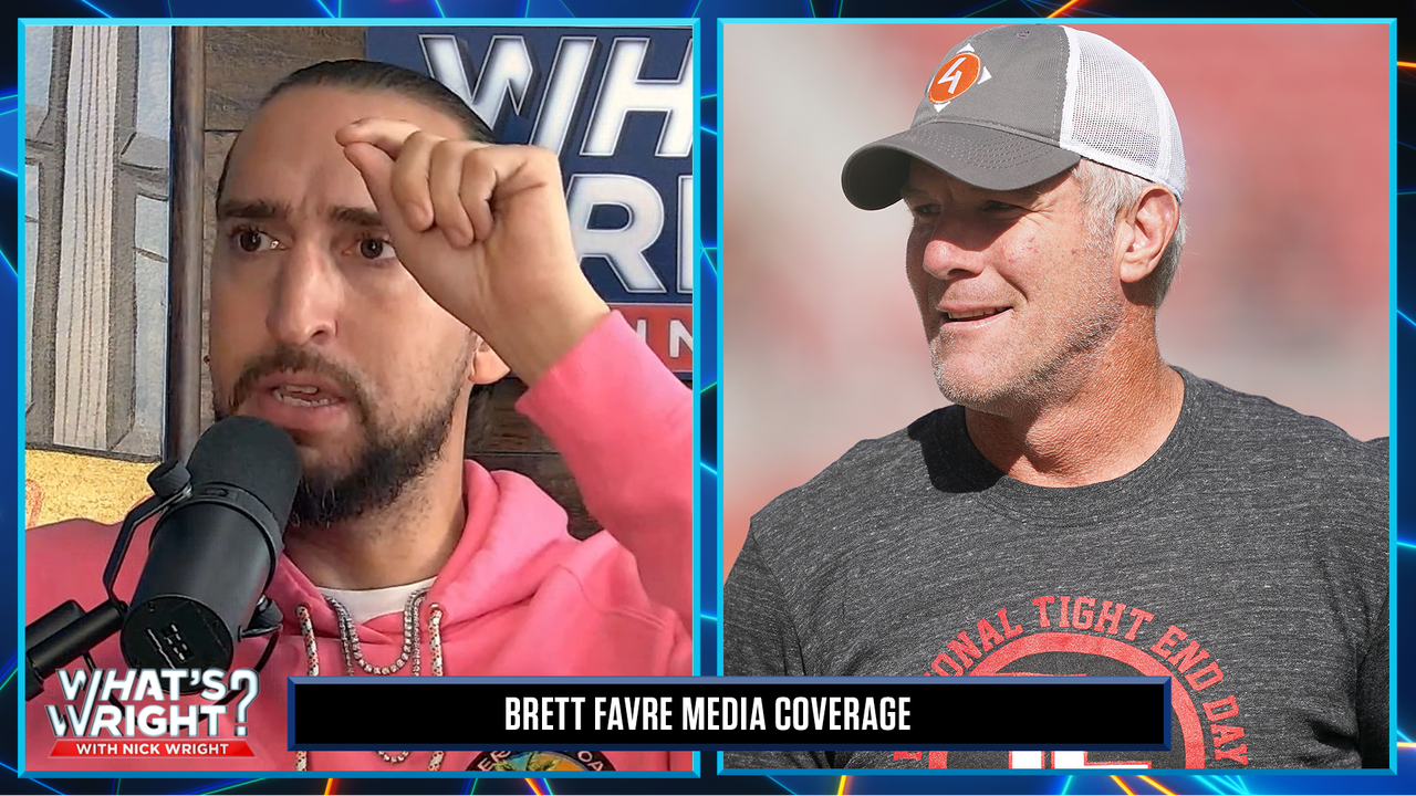 Nick holds a magnifying glass to the Brett Favre Scandal | What's Wright? #news 1 Nick holds a magnifying glass to the Brett Favre Scandal | What’s Wright? #news