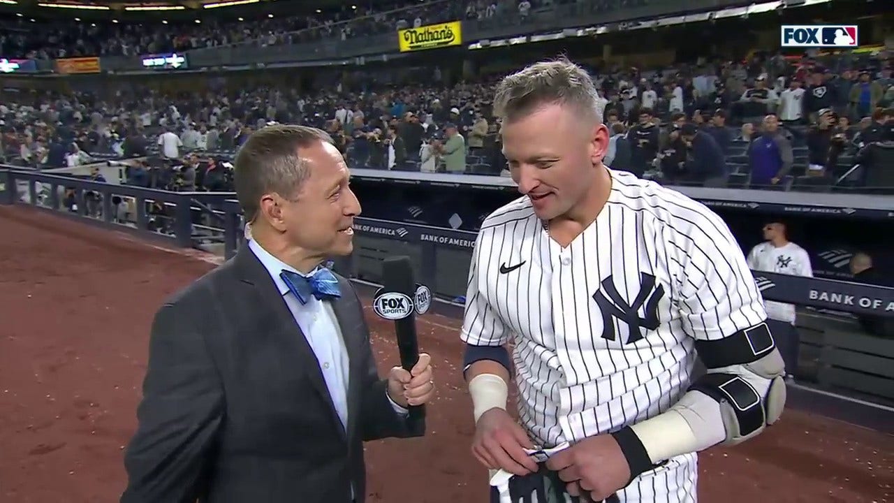 Yankees' Josh Donaldson talks Aaron Judge almost forcing Roger Maris and RBI's AL HR record to walk