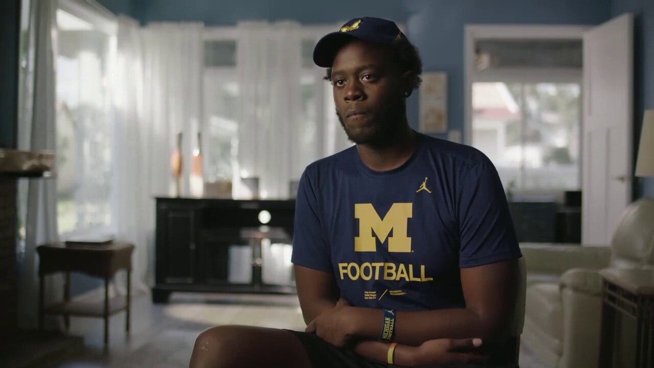 Michigan fulfills Dametrius "Meachie" Walker's dream of playing for the team