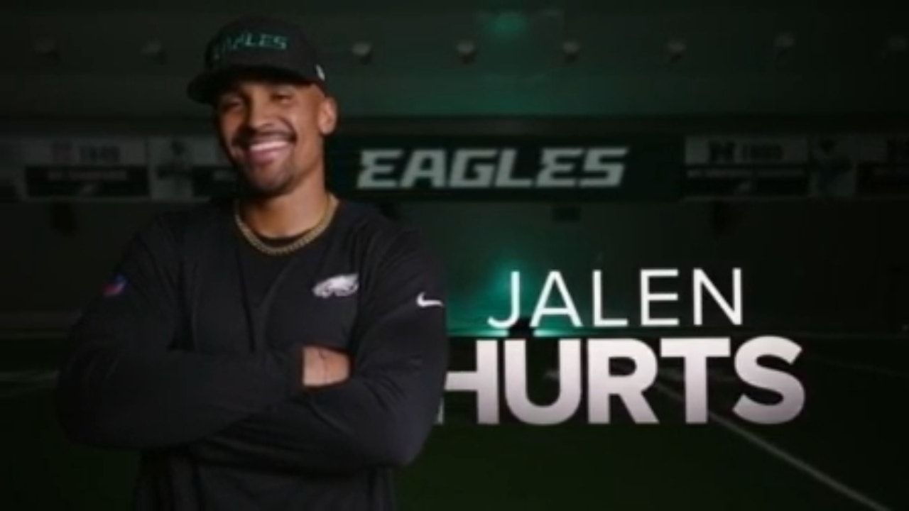Jalen Hurts on his progression with the Eagles, A.J. Brown and head coach Nick Sirianni | FOX NFL Kickoff