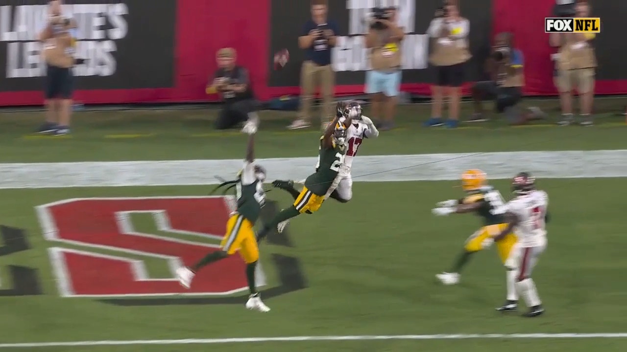 Tom Brady, Buccaneers' two-point conversion denied in Packers' 14-12 victory