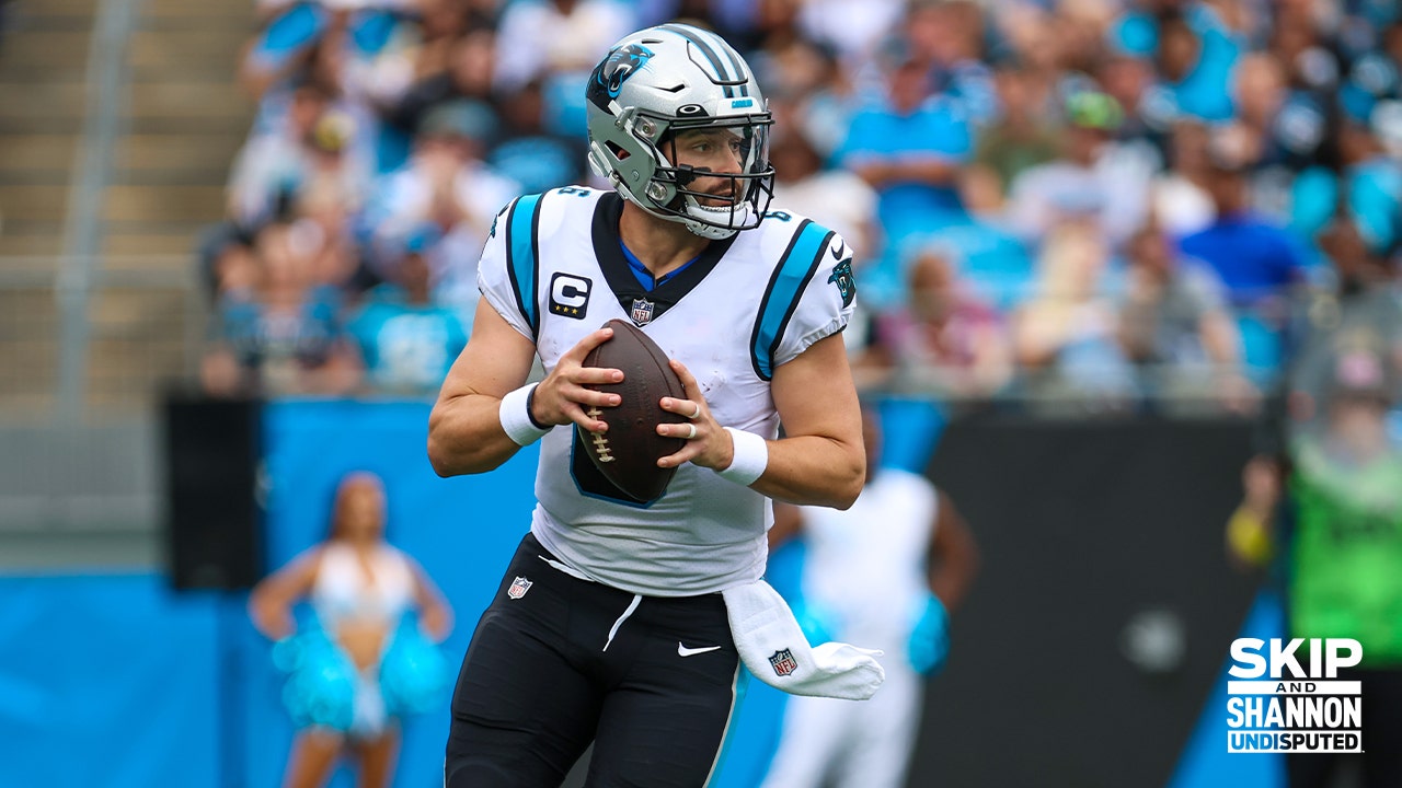 Baker Mayfield leads Panthers to first win of the season vs. Saints | UNDISPUTED