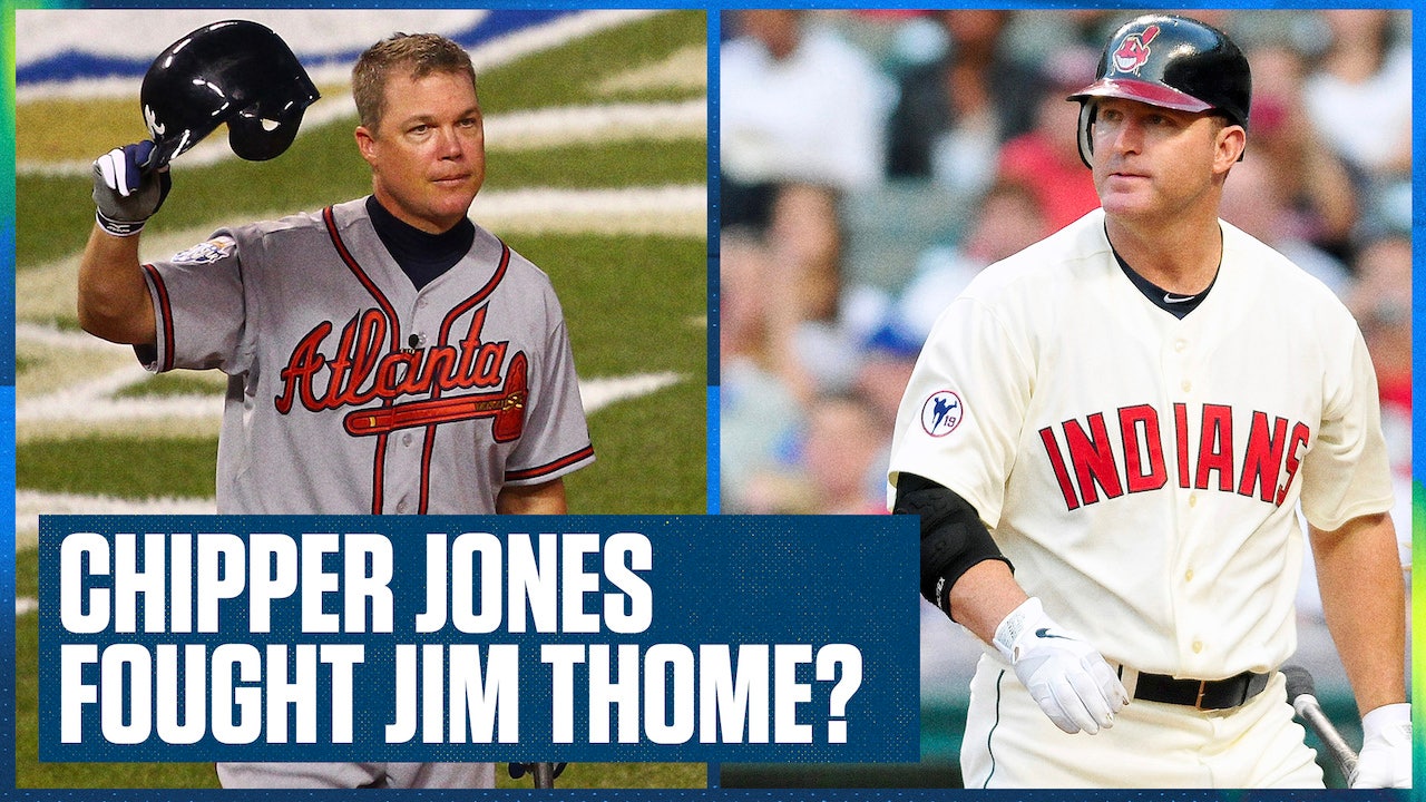 Braves' Chipper Jones tells the story of his brawl with Jim Thome