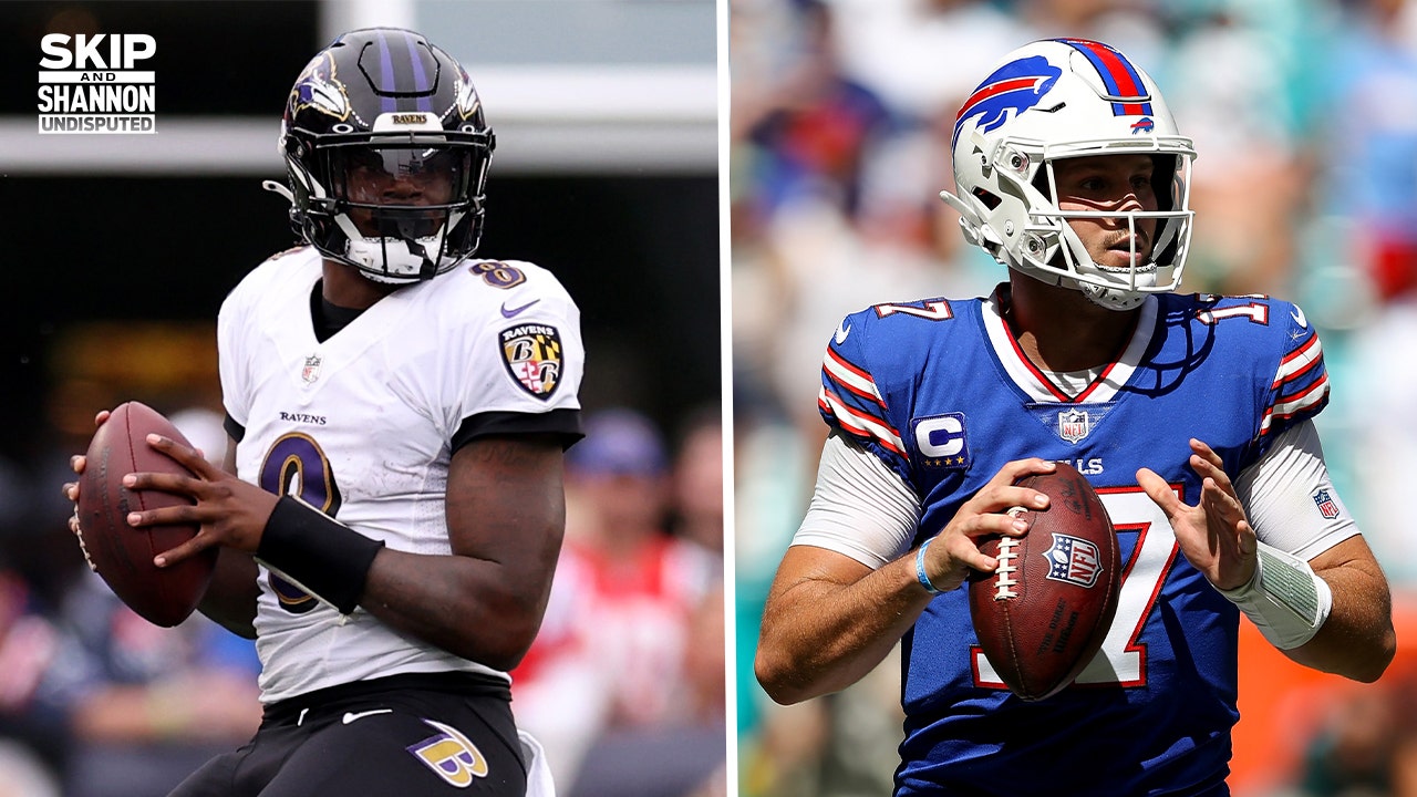 Is Josh Allen or Lamar Jackson the better QB? | UNDISPUTED