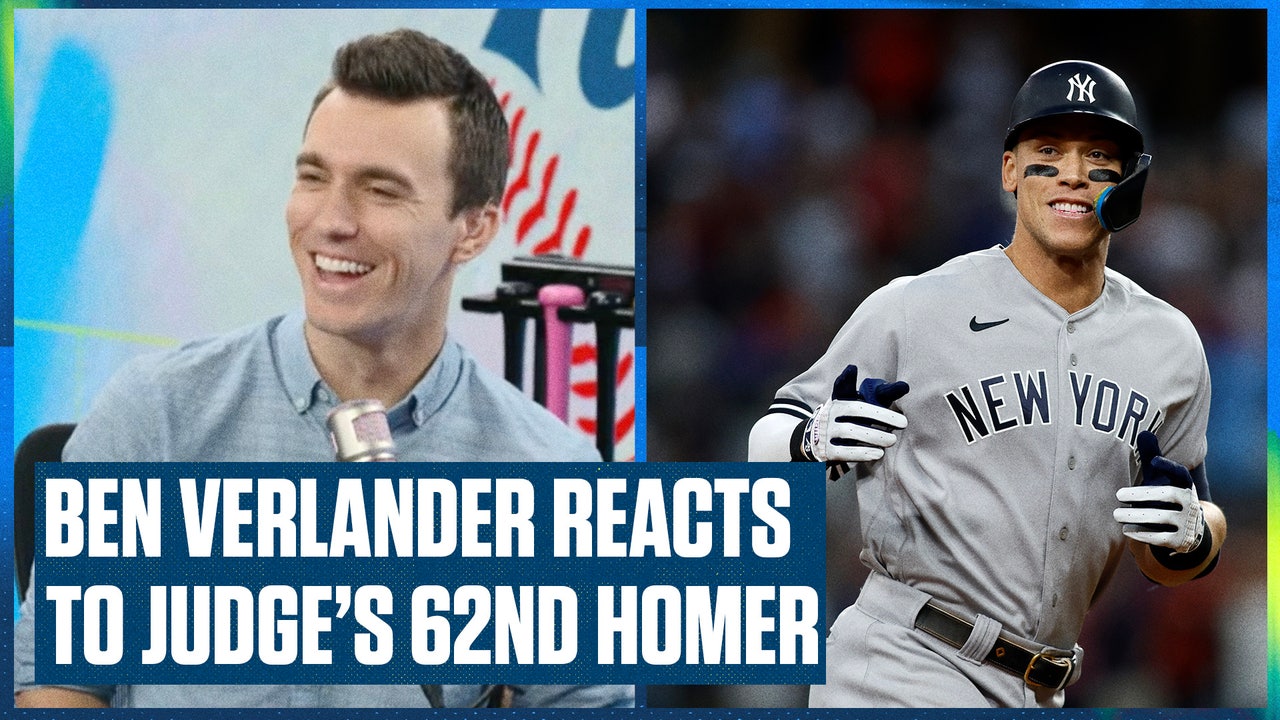 New York Yankees' Aaron Judge breaks the all-time AL HR record - Ben Verlander reacts | Flippin' Bats