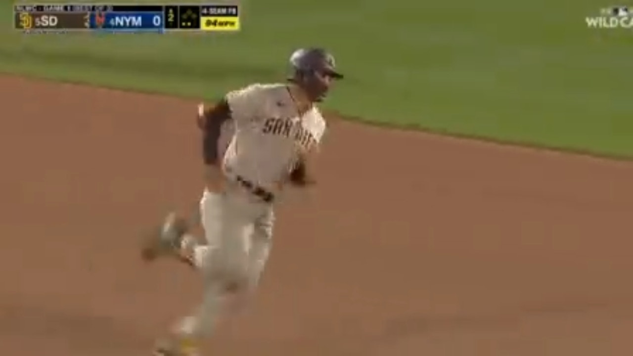 Trent Grisham launches a solo home run, gives the Padres a 3-0 lead over the Mets