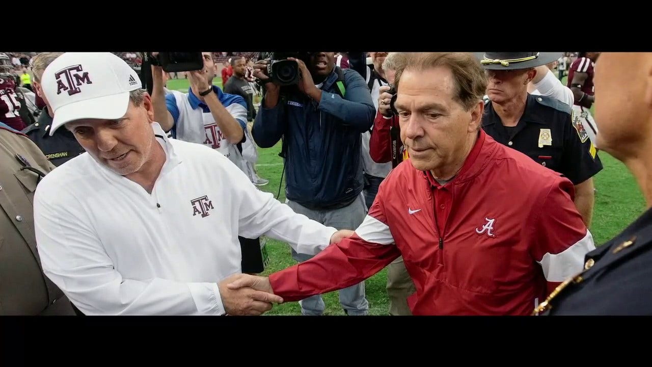 A deep dive into Jimbo Fisher and Nick Saban's rivalry ahead of Texas A&M vs. Alabama| Big Noon Kickoff