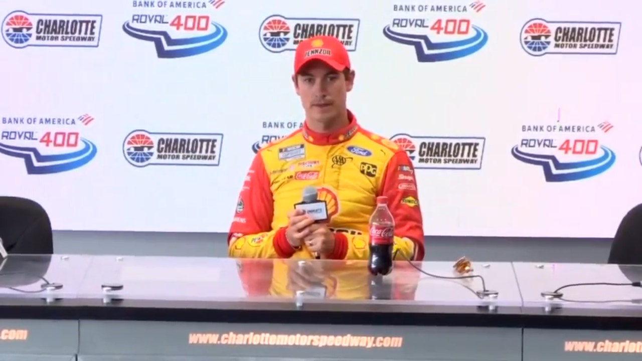 Joey Logano feels better after his meeting with NASCAR