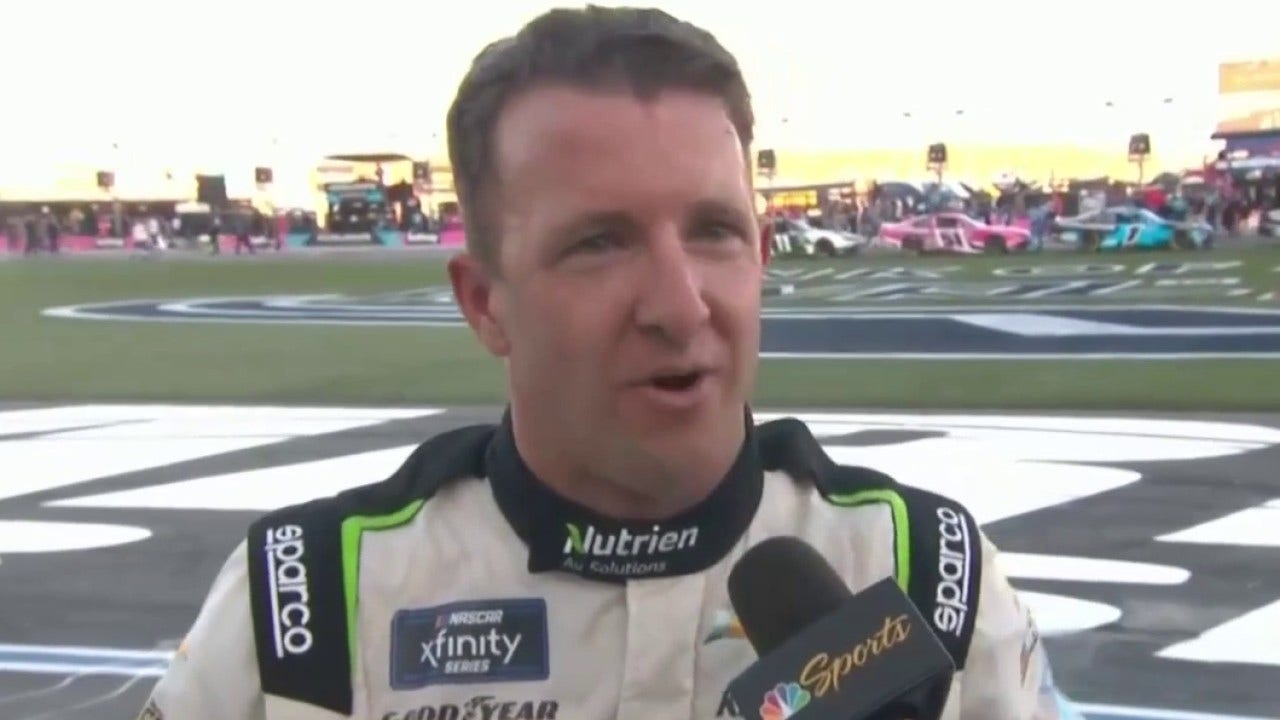 AJ Allmendinger after his win at Charlotte: 'We stole that one'