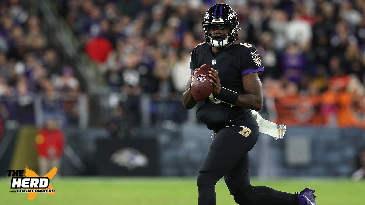 Lamar Jackson gets first playoff victory; Ravens hold Titans