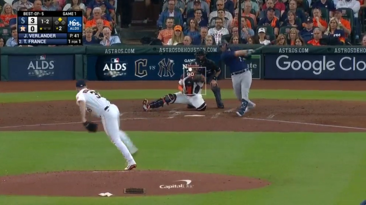 Mariners get to Justin Verlander early to take a 4-0 lead