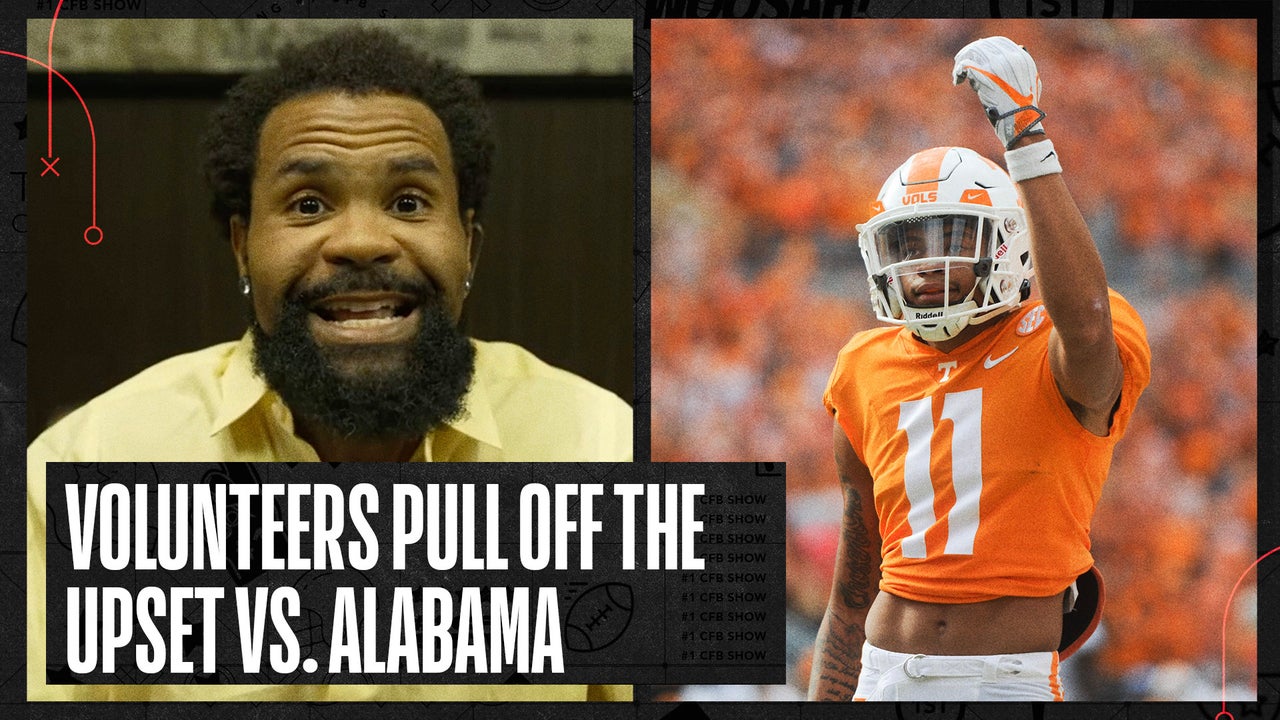 Tennessee, Hendon Hooker deserve respect after upset victory vs. Alabama, Number One College Football Show