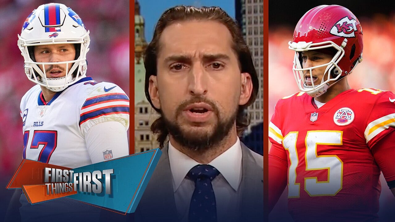 Josh Allen, Bills challenge Chiefs atop Nick Wright's NFL Tiers | FIRST THINGS FIRST