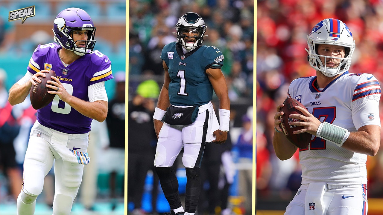 Bills, Vikings, Eagles highlight David Helman's Week 7 Power Rankings | SPEAK