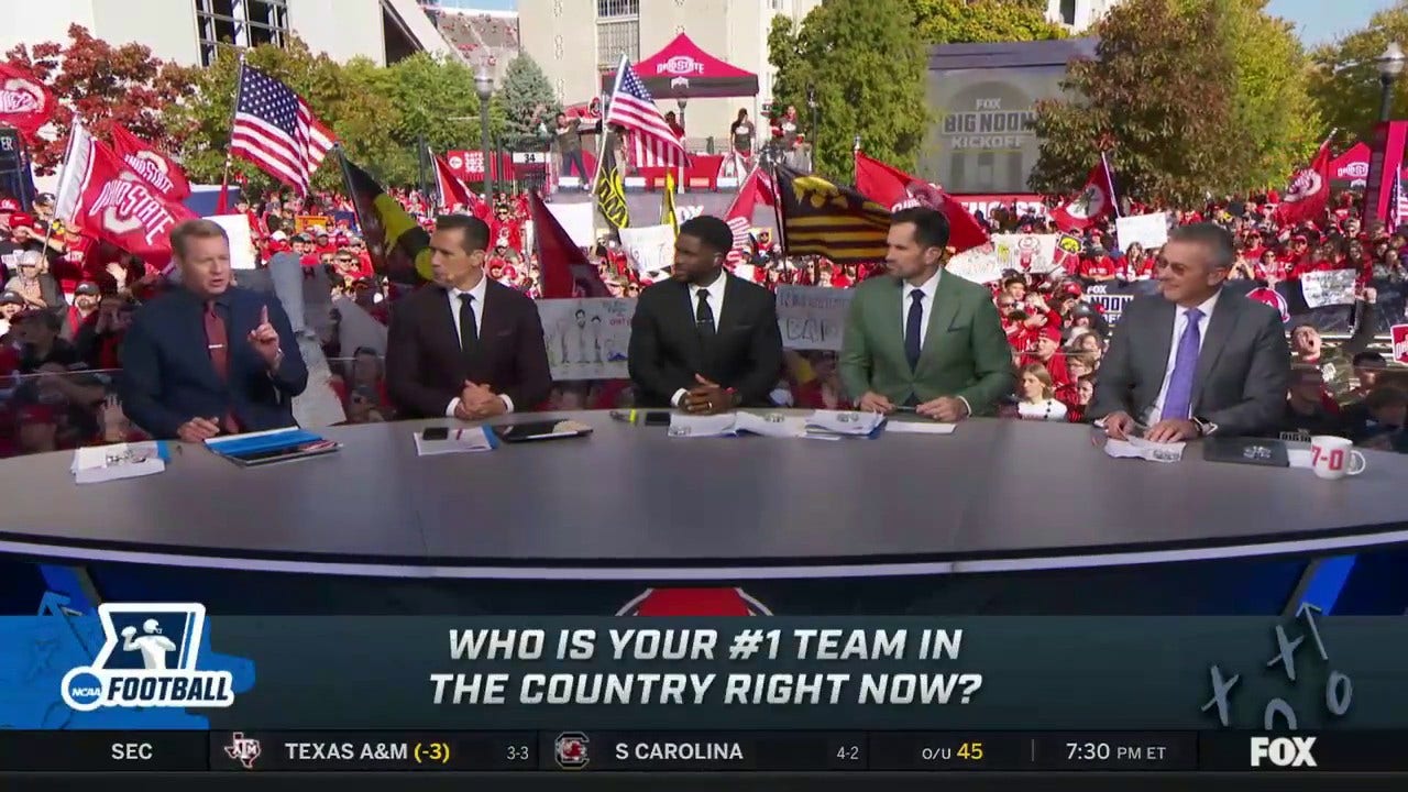 Georgia, Ohio State or Tennessee: Who is No. 1? The 'Big Noon Kickoff' crew debates