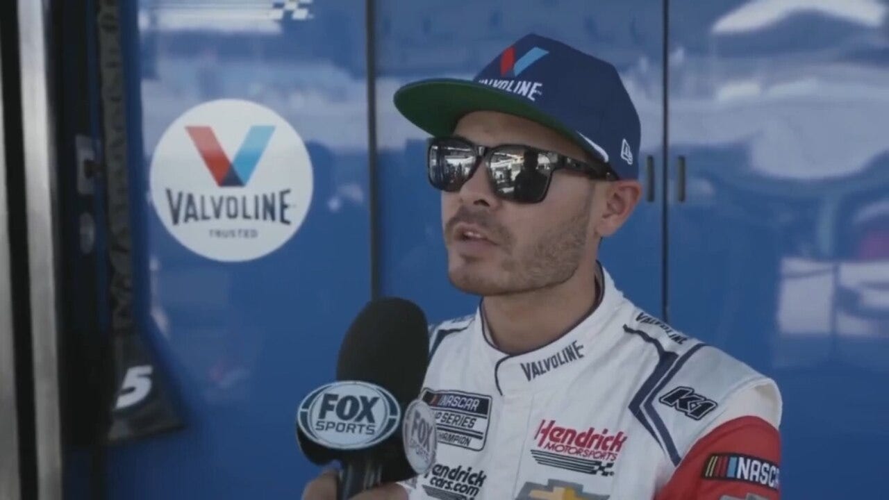 Kyle Larson of if he's received an apology from Bubba Wallace