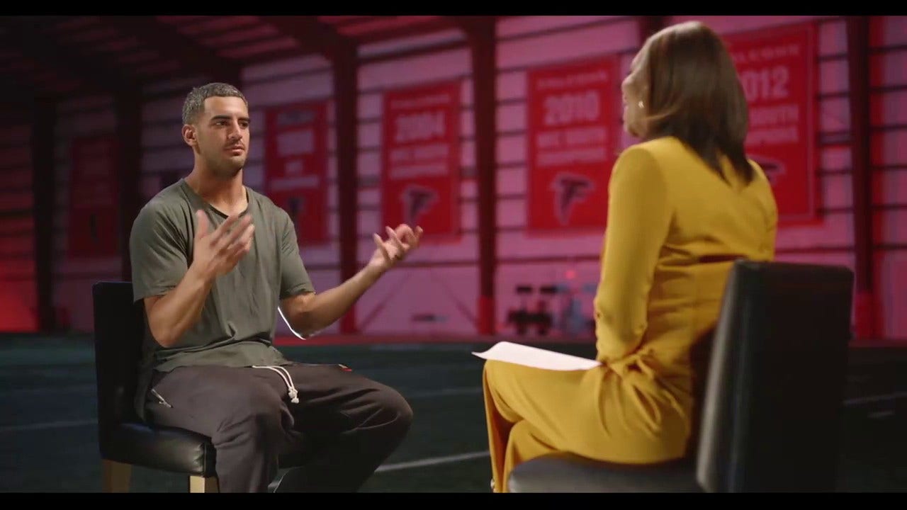 Marcus Mariota on second chance, surprising start with the Falcons | FOX NFL Sunday