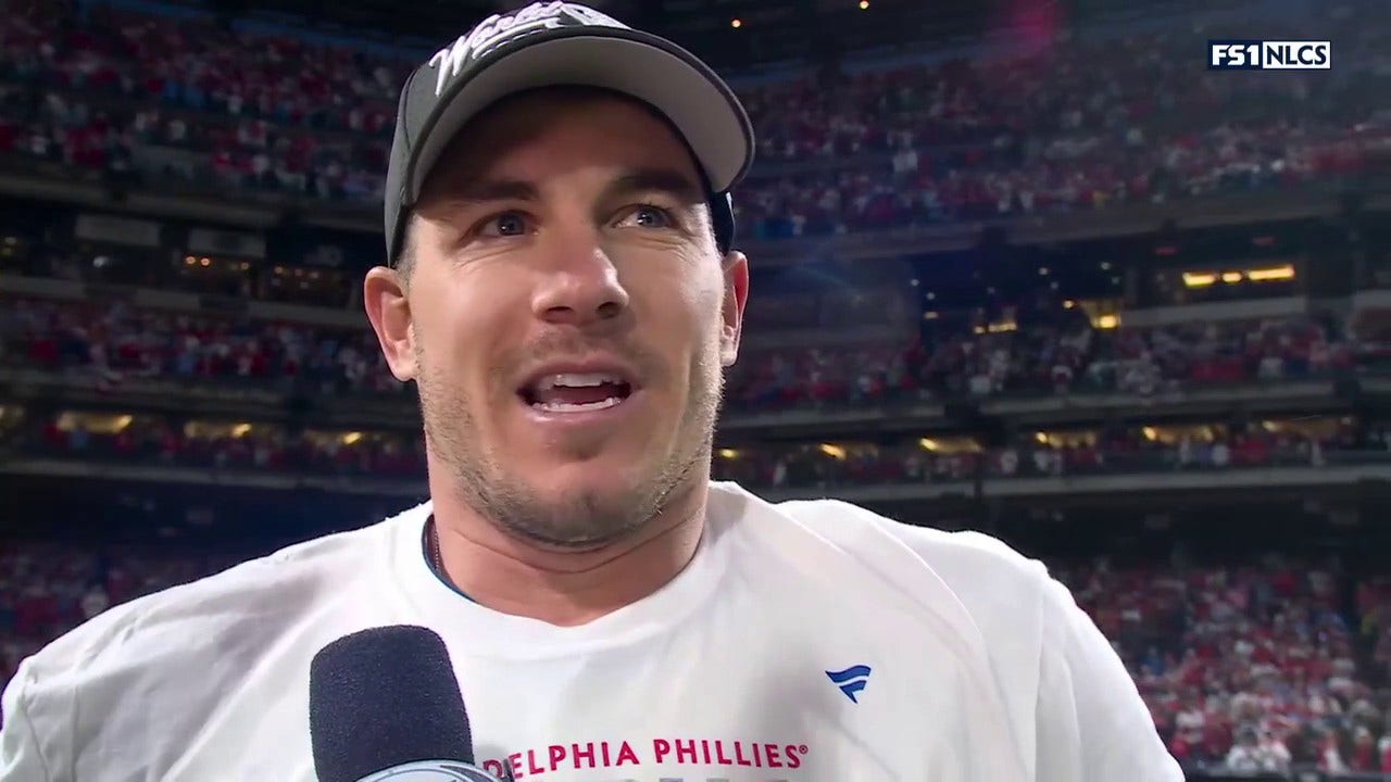 I can't believe I just did that' - Phillies' J.T. Realmuto on what Bryce  Harper said after hitting go-ahead home run