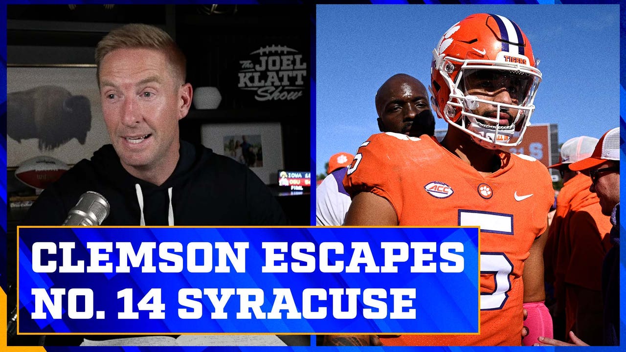 Clemson escapes No. 14 Syracuse: Dabo Swinney's QB dilemma | The Joel Klatt Show