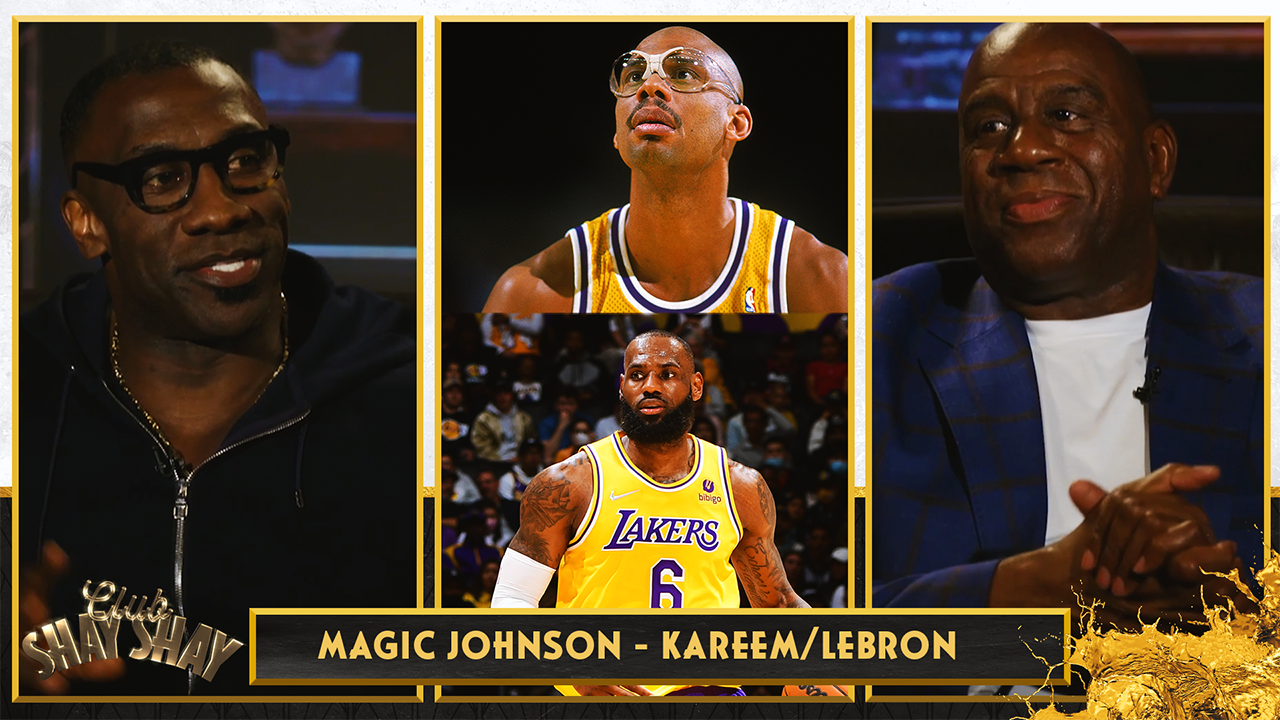 Magic Johnson on LeBron passing Kareem as the NBA's All-Time Leading Scorer | CLUB SHAY SHAY