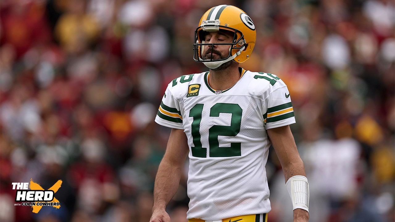 Aaron Rodgers says Packers struggling 'shouldn't be playing' as much | THE HERD