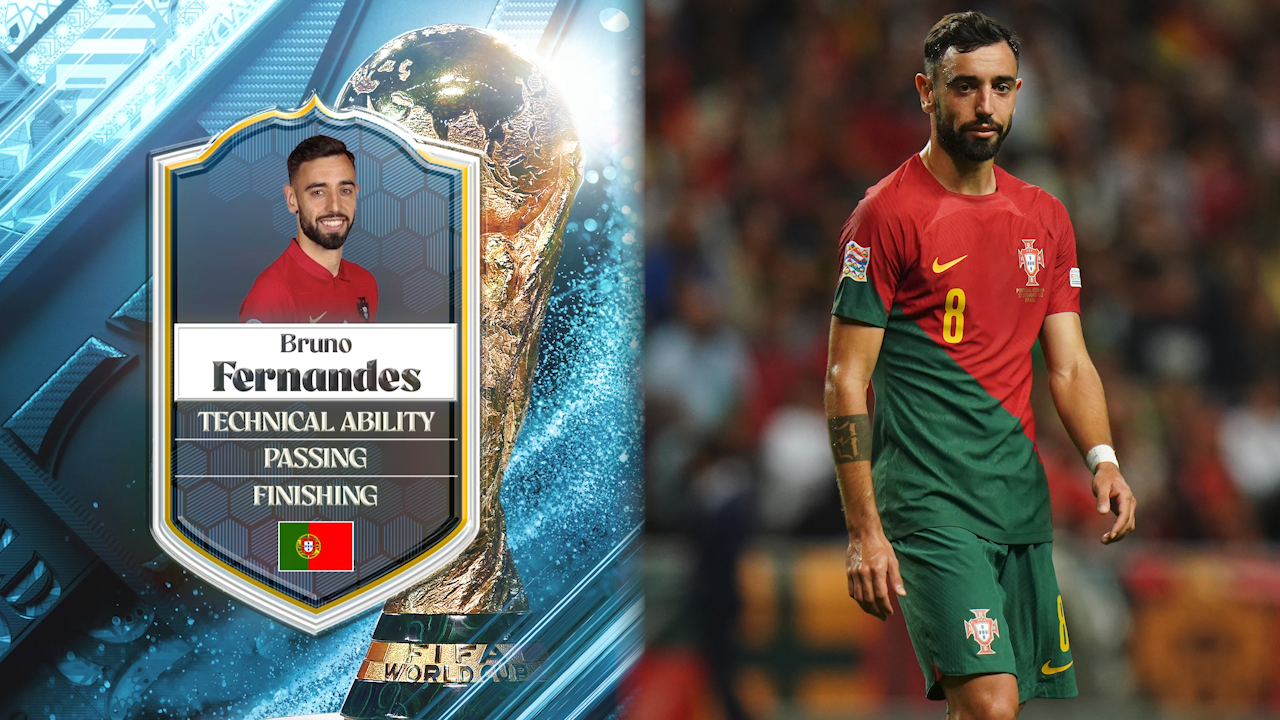Portugal's Bruno Fernandes: No. 24 | Stu Holden's Top 50 Players in the 2022 FIFA Men's World Cup