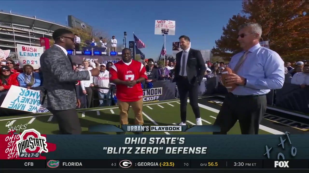 Ohio State's 'Blitz Zero' defense could be a key to victory and the 'Big Noon Kickoff' demonstrates