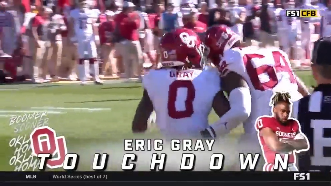 A clutch interception ends with Eric Gray's four-yard rushing TD to give Oklahoma a 27-13 victory over Iowa State