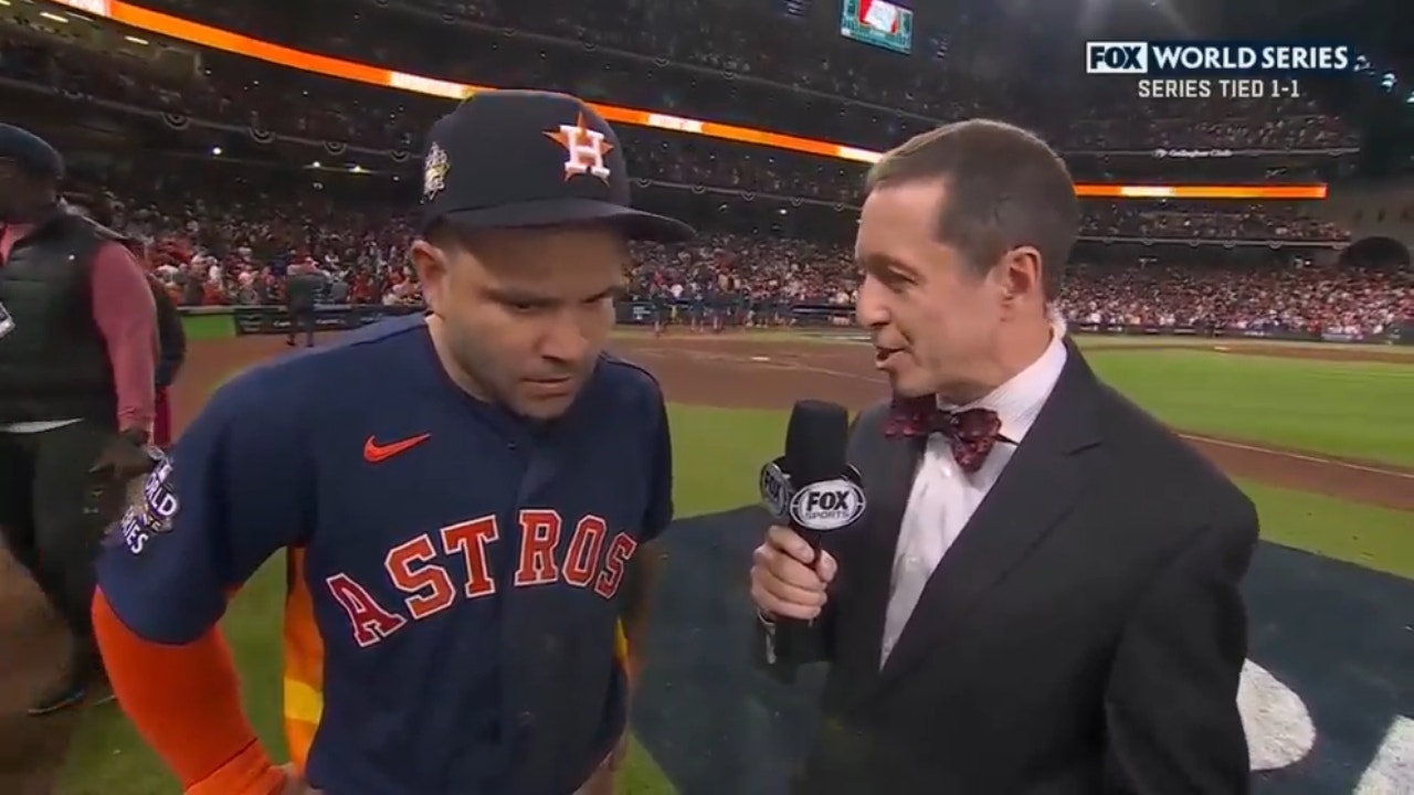 Astros Jose Altuve snaps out of slump in World Series vs Phillies