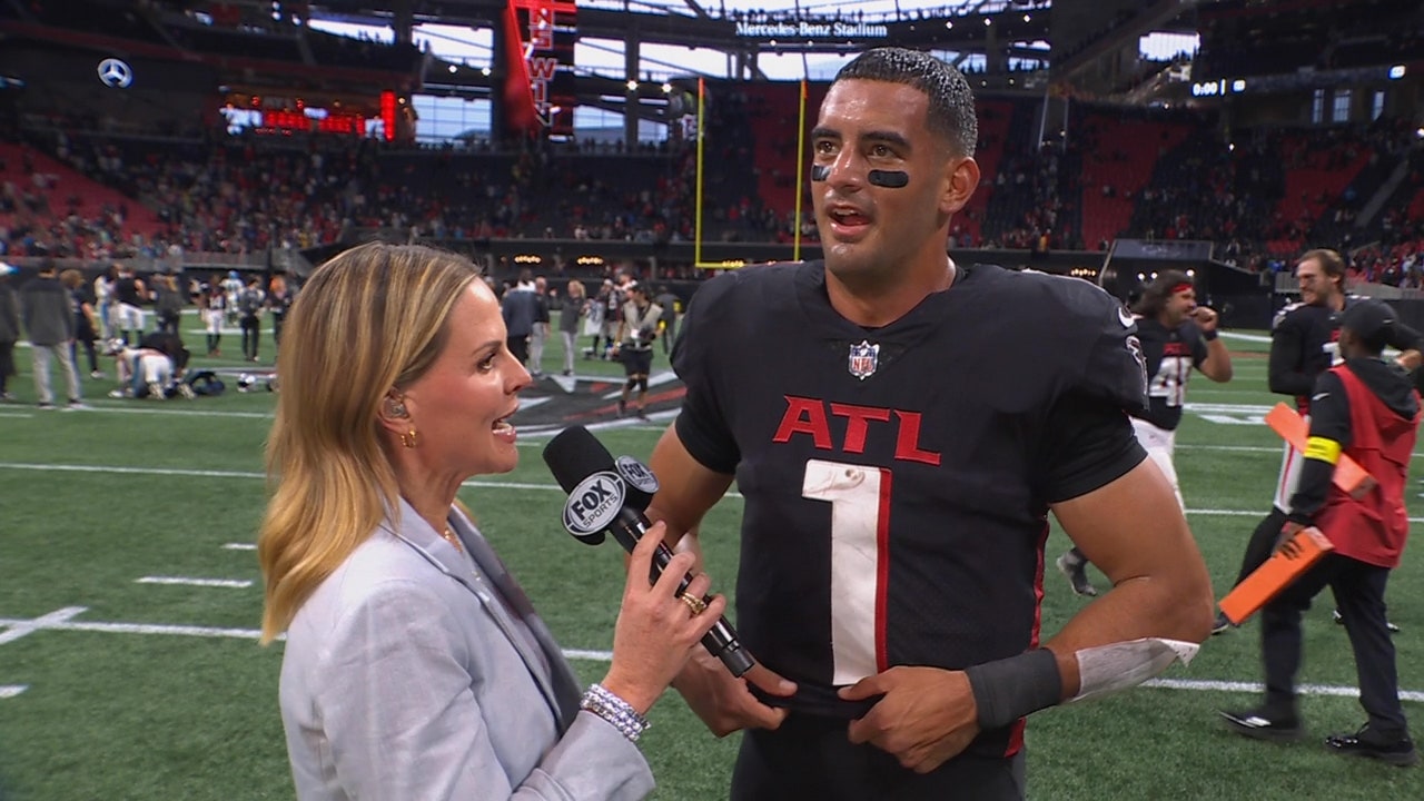 'It's a great group to be around' - Marcus Mariota discusses the Falcons ability to stay in games