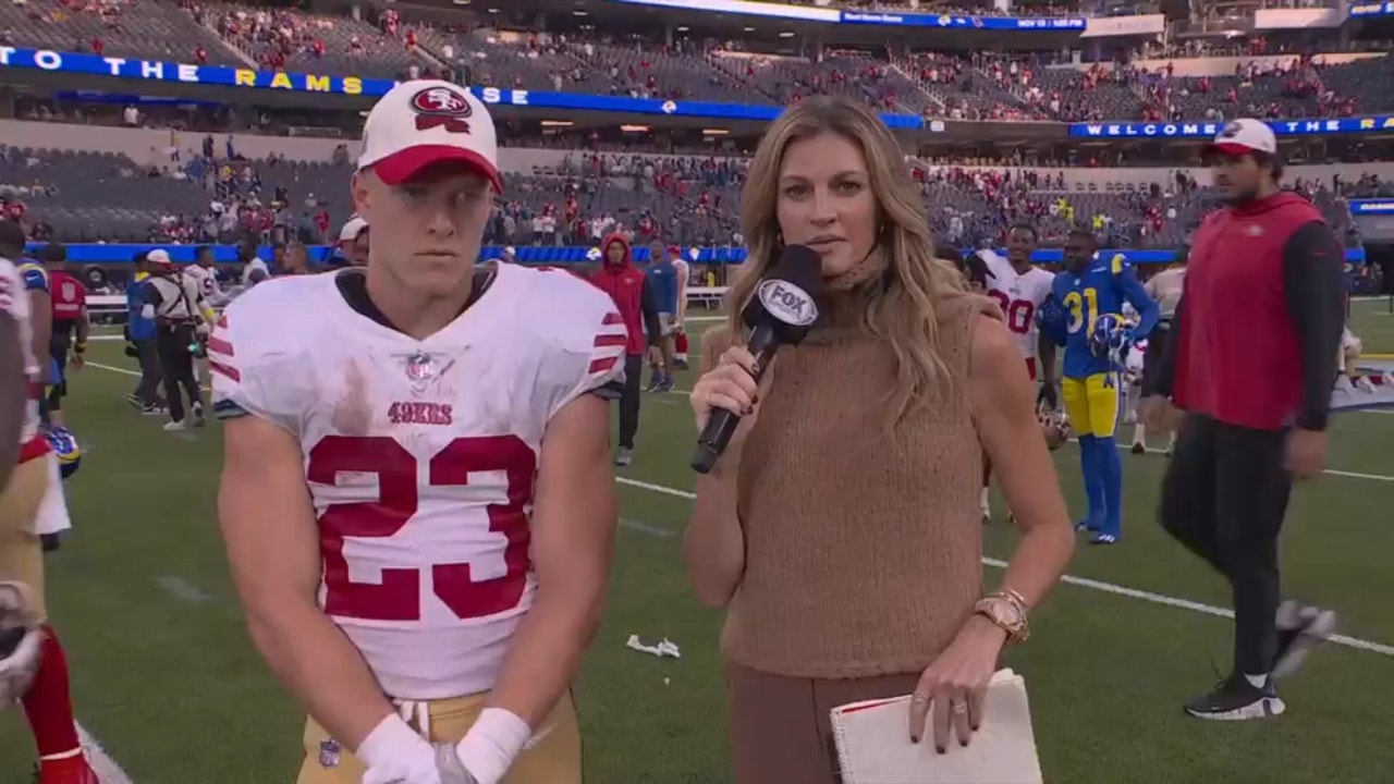 'Anytime you get in the endzone, it's fun!' - Christian McCaffrey talks about his receiving, rushing, and passing TD in the 49ers' victory