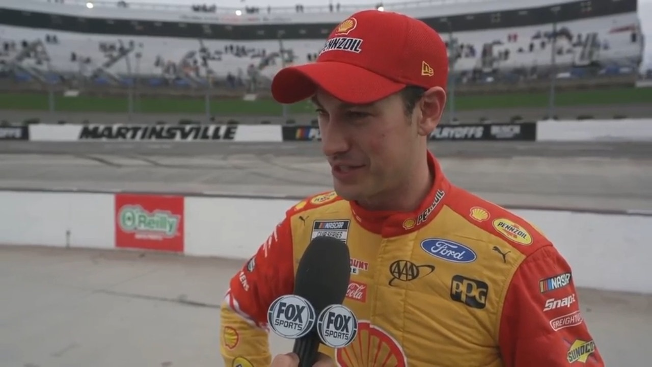 Joey Logano on the success of his pit crew