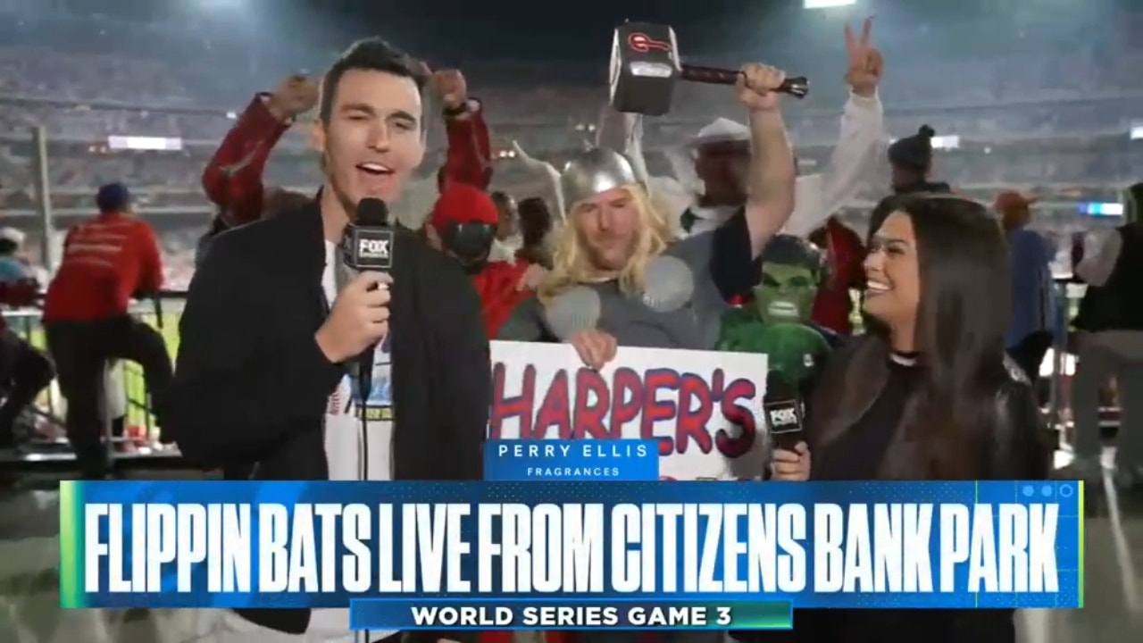 Ben Verlander interviews Thor at Citizens Bank Park before World Series Game 3 | Flippin' Bats