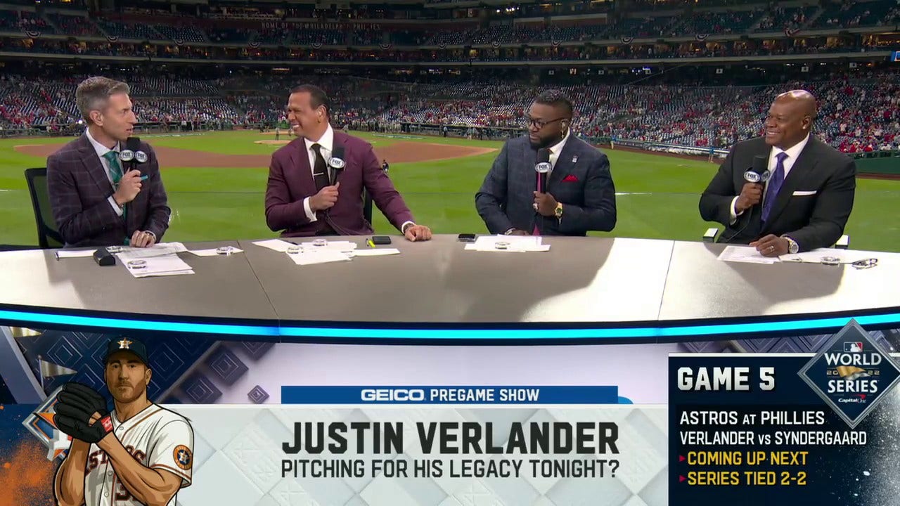 Discussing how Astros' Justin Verlander's Game 5 performance will impact his legacy | MLB on FOX Pregame