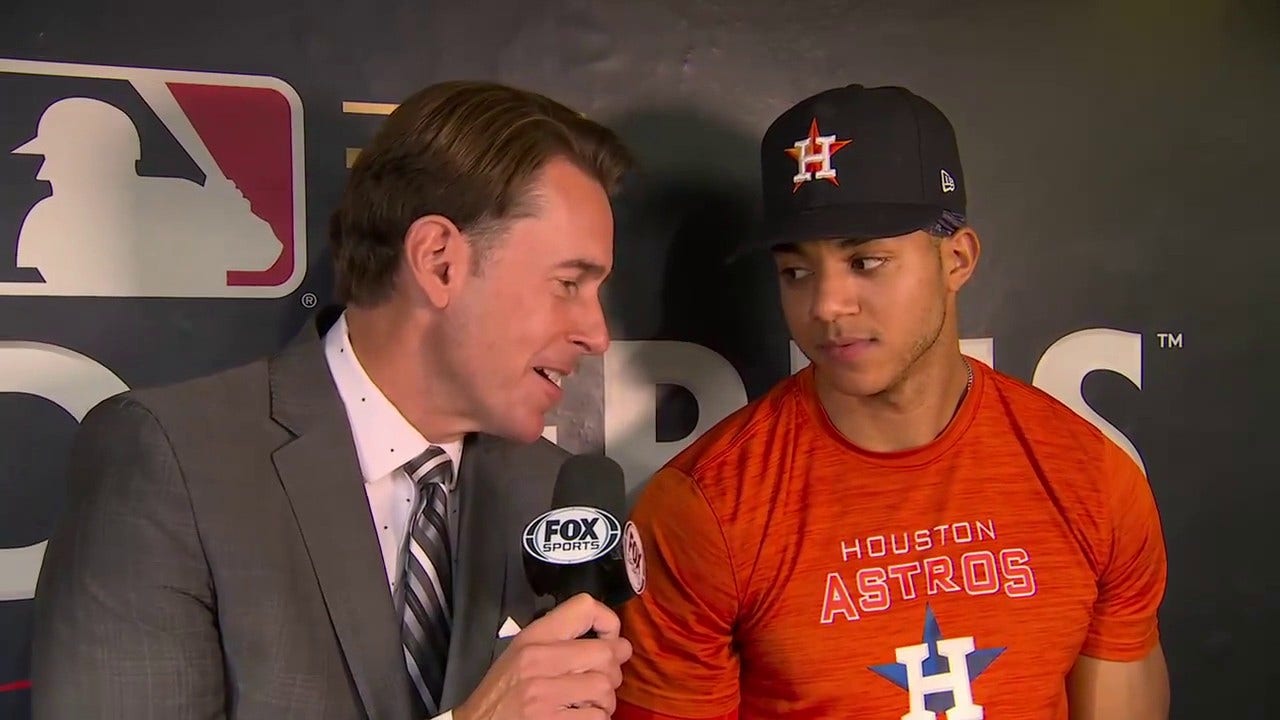 Jeremy Pena talks His Favorite Players Growing Up, First MLB Moment &  Playing With Houston Astros 