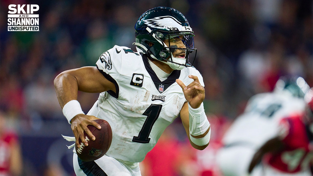 Does Jalen Hurts deserve MVP honors after leading Eagles to 8-0 start? | UNDISPUTED