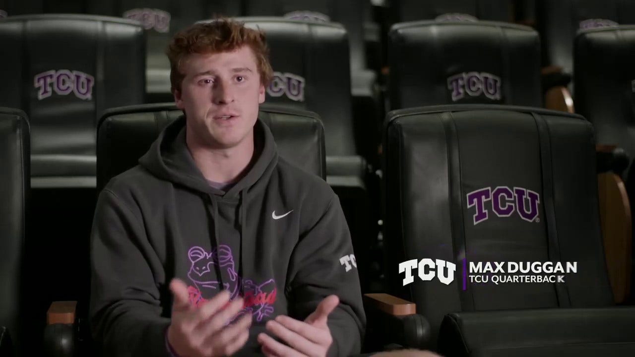 Max Duggan talks TCU going undefeated, keeping momentum on the field and more