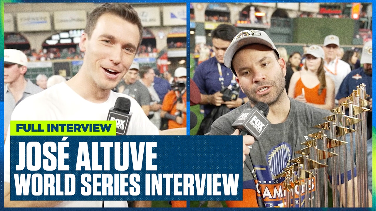 Astros' José Altuve's message to Houston after winning the World Series | Flippin' Bats