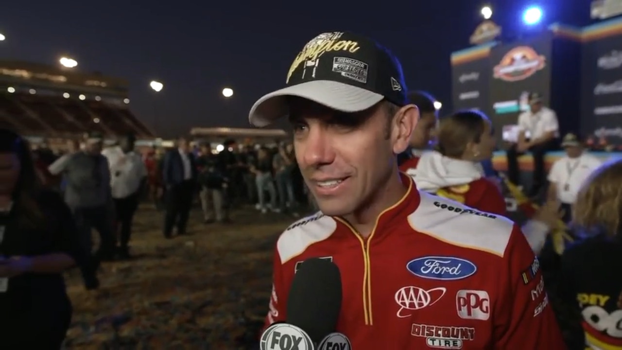 Paul Wolfe says Joey Logano has shown his determination and confidence throughout the playoffs