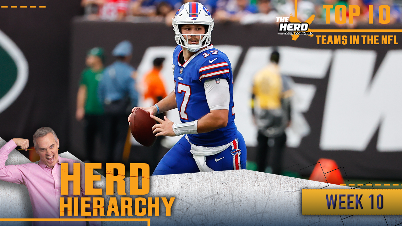 Herd Hierarchy: Bills drop, Bengals climb up in Colin's Top 10 of Week 10 | THE HERD