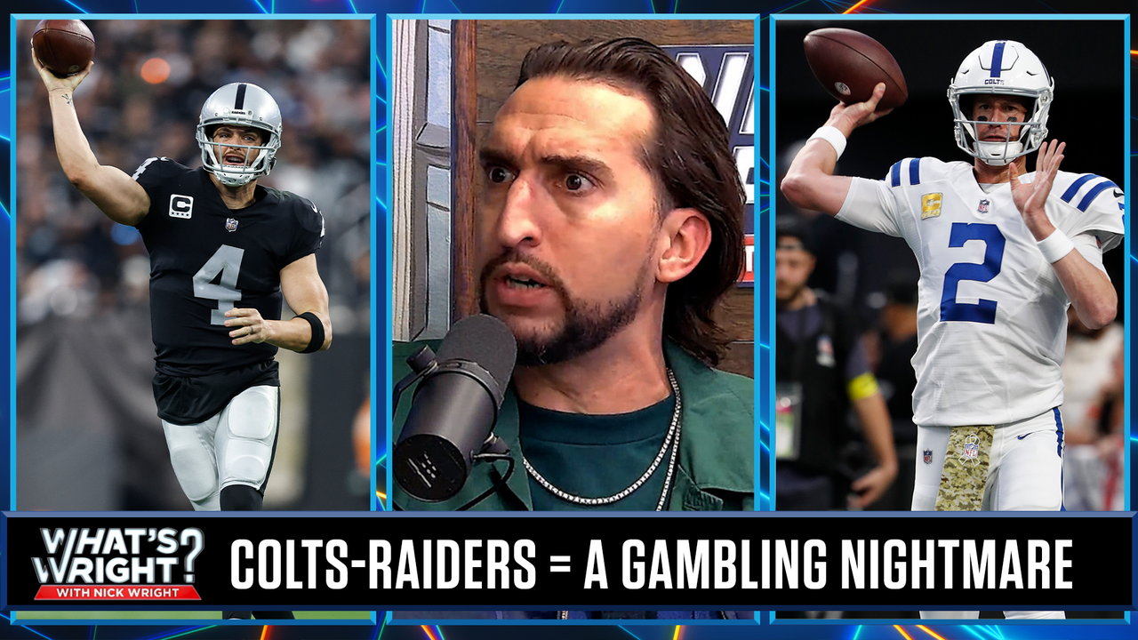 Jeff Saturday switching to Matt Ryan shattered gamblers and Raiders hopes | What's Wright?