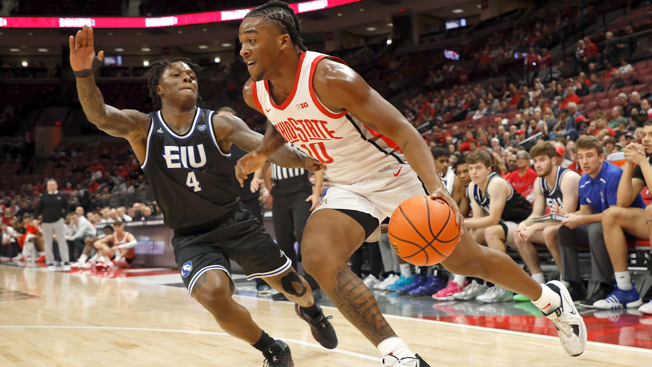 Brice Sensabaugh dominated the floor with 20 points against Eastern Illinois securing a 65-43 victory for Ohio State