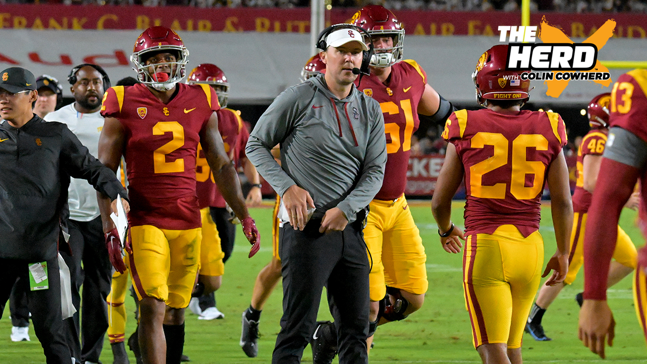 USC HC Lincoln Riley praises Caleb Williams, talks CFB transfer portal | THE HERD